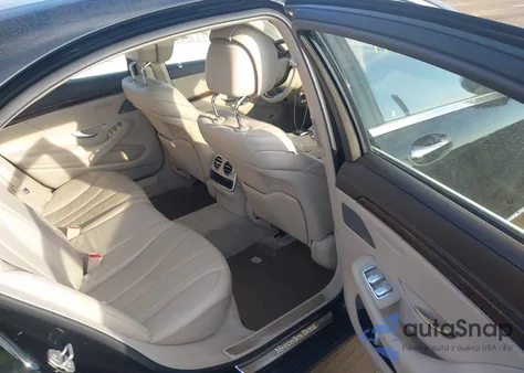 2016 Mercedes-Benz S 550 4Matic z USA, uszkodzony, nr VIN WDDUG8FBXGA225959